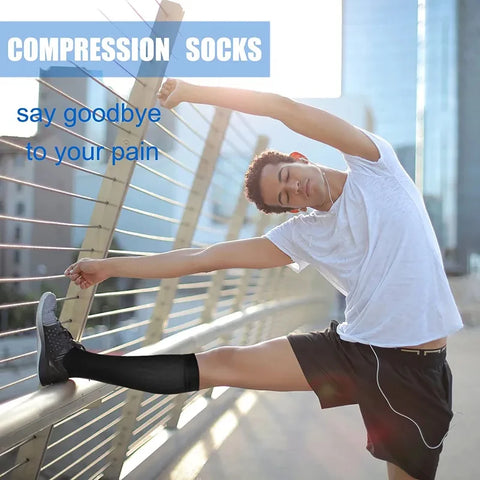 Compression Socks for Men & Women – Boost Blood Circulation for Nurses, Pregnancy, Gym, Running & Hiking