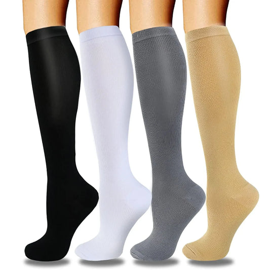 Compression Socks for Men & Women – Boost Blood Circulation for Nurses, Pregnancy, Gym, Running & Hiking