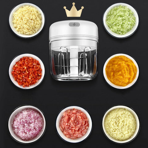 Electric Garlic and Vegetables Masher