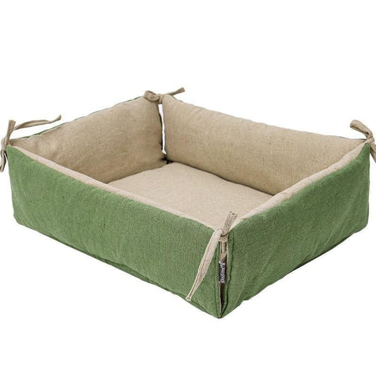 Cotton And Linen Bed - Golden Buy